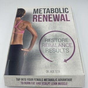 METABOLIC RENEWAL Womens FEMALE HORMONE Workout a 4 DVD Set of WEIGHT LOSS Video